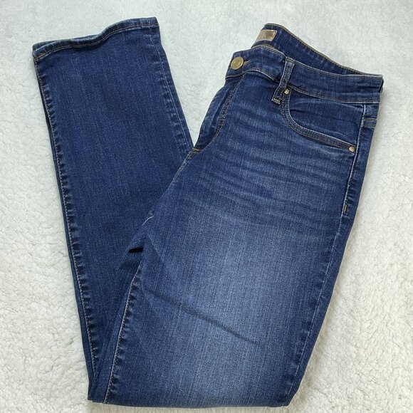 Kut From The Kloth Jeans Womens Sz 10 Blue Catherine Boyfriend Gold Label 31x29 - Picture 1 of 14